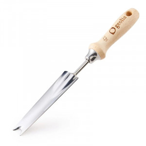 Lopatica din inox ingusta pentru miere cristalizata cu maner din lemn