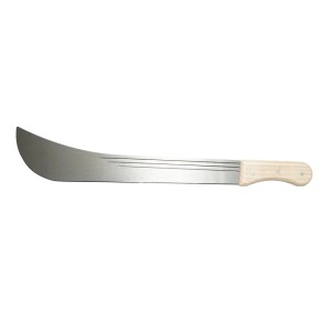 Maceta din otel cu maner din lemn si varf curbat - 610mm