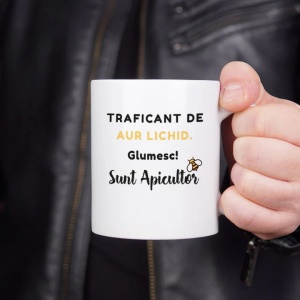 cana personalizata apicultori
