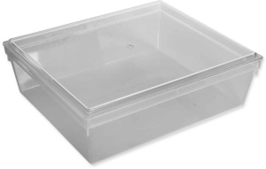 Cutie de prezentare din plastic pentru faguri in sectiune Nicot - 135 x 110 x 46