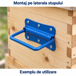 Manere Stupi Albastre 10.5x7 cm – Metalice | Onomeus.ro 4
