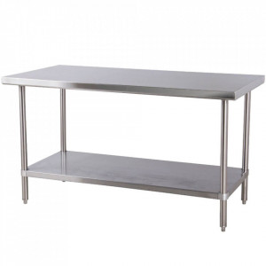 Masa inox cu polita inferioara 1200x600x850 mm