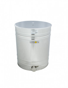 Maturator miere 200 l inox cu canea din inox fara manere - Lyson