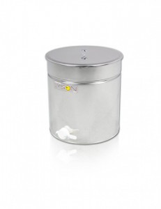 Maturator miere 50 l inox cu canea din plastic fara manere Lyson