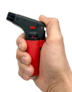 Mini Arzător Gaz Flamex Piezo Reîncărcabil 17g – 1300°C, Verde-onomeus.ro(6)