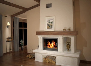 Semineu rustic Nancy