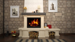 Semineu rustic Boltimore