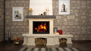 Semineu rustic Boltimore