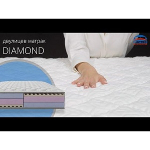 Двулицев матрак Diamond 28см - Img 5