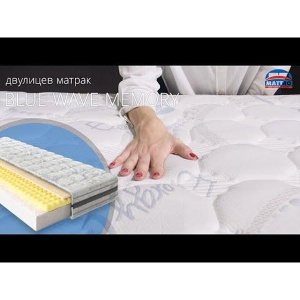Двулицев матрак Blue Wave Memory 21см - Img 4