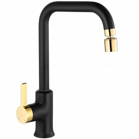 Baterie bucătărie Deppo Polo Black Gold