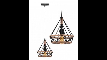 Lampa DE TAVAN SUSPENDABILA IN STIL loft Sfoara APP678-1CP