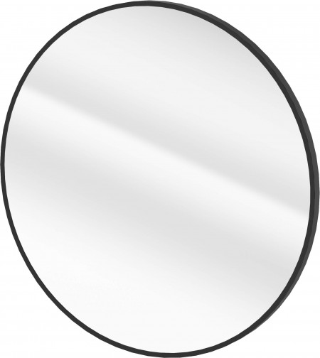 Oglindă atârnată într-un cadru - rotundă