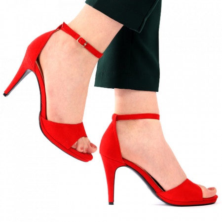 Sandale pentru dame cod L17 Red