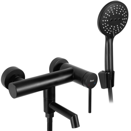 Baterie pentru cadă Rea Foss Brush Black