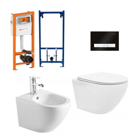 nu este KKPOL STELAŻ BIDETOWY MATA PRZYCISK MISA WC RIMLESS I BIDET DO WYBORU