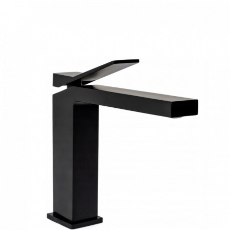 Robinet pentru lavoar Rea Duet Black scurt