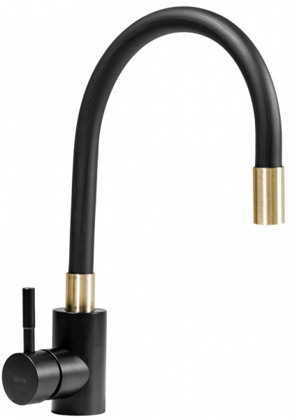 Baterie de bucatarie Rea Clever Black/Gold