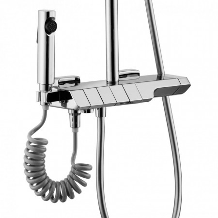 Coloana de dus cu termostat REA ROB Chrome