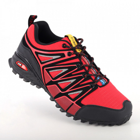 Pantofi sport pentru bărbați cod ARW0212-21 Black/Red