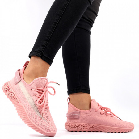 Pantofi Sport pentru dame Cod 1653SM Pink