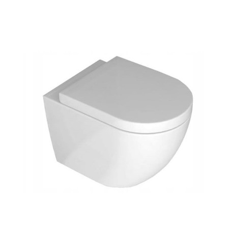 Vas WC alb VELDMAN VERA capac SLIM soft-close 49x36x35 cm