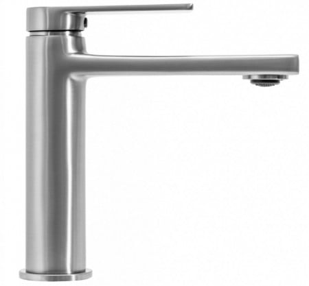Baterie pentru baie Rea Verso Nichel Brush INOX low