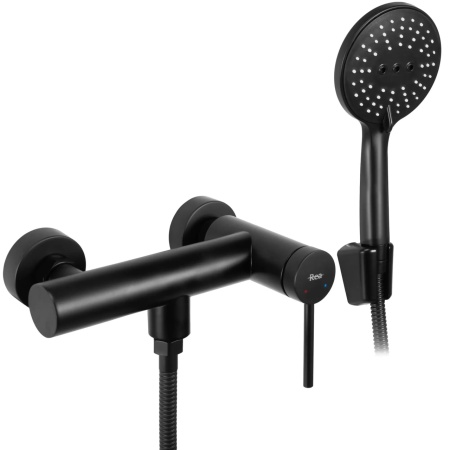 Baterie pentru cadă Rea Clif black matt