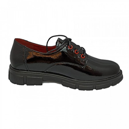 Pantofi PASS din piele naturală cod T3DC00004 01-L