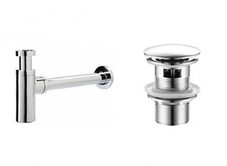 Sifon pentru lavoar + dop click-clack
