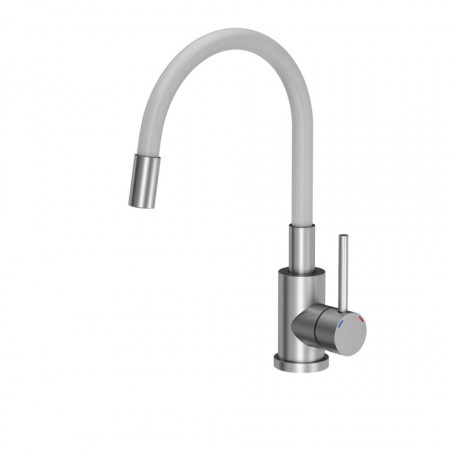Baterie Maggie stainlessteel white
