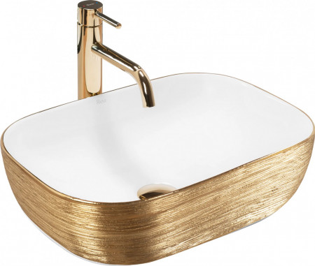 LAVOAR PE BLAT REA BELINDA WHITE GOLD BRUSH