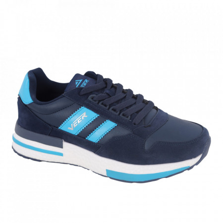 Pantofi sport pentru bărbați cod 2010-3 Deep Blue