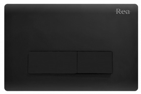 Buton H pentru cadru WC încastrat Black Mat