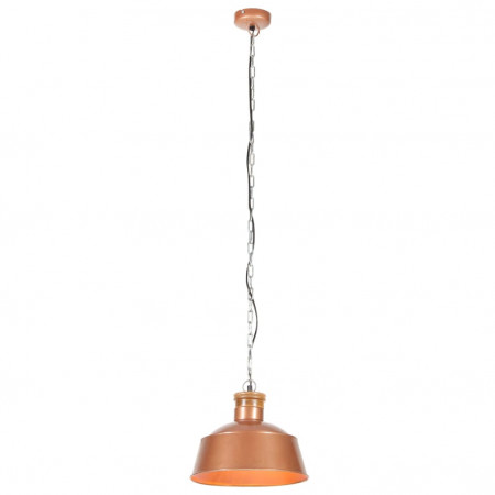 Lampă suspendată industrială, arămiu, 32 cm E27