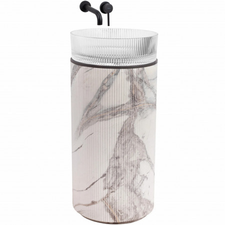Lavoar de sine stătător Ceramic Rea Ingrid Transparent