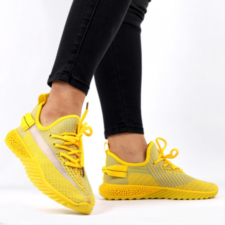 Pantofi Sport pentru dame Cod 1653SM-Yellow