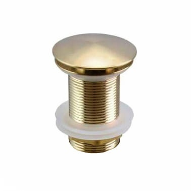 Dop universal pentru lavoar click-clack auriu mat