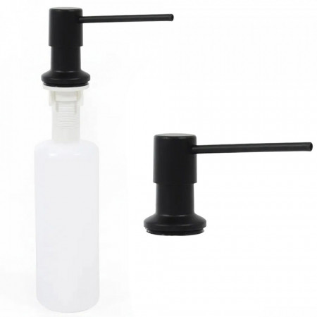 Dozator de săpun black round