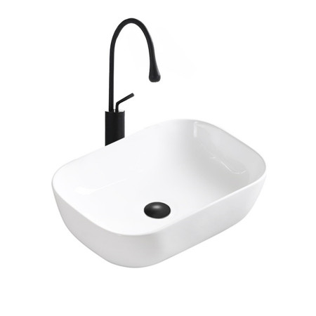 Lavoar pentru blat Tokyo alb 45,5x32x14 cm