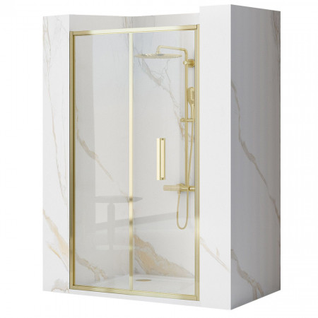 Paravan de dus REA Rapid Fold 100 Gold