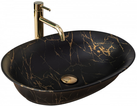 Lavoar de blat Platinia Roma Marble