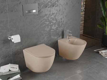 Set vas WC + Bideu FLSK Cappuccino