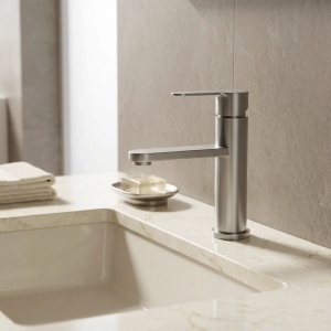 Baterie pentru baie Rea Arcos Brush Nickel - Img 5