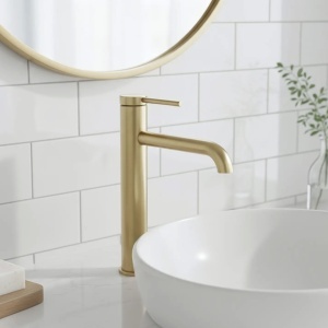 Baterie pentru baie Rea Spot Brush Gold High - Img 3