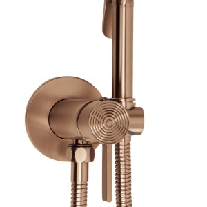 Baterie pentru bideu Rea Foster Brush Copper - Img 2