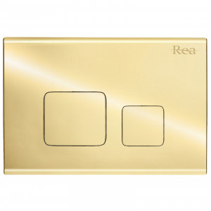 Buton F pentru cadrul WC încastrat Gold - Img 7