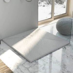 Cadita de dus Magnum Alb 90x90