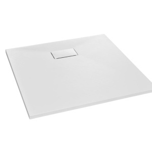 Cădiță de duș Slim albă din acril, dreptunghiulară și pătrată, cu sifon inclus – 70×70 – 100×150 cm - Img 14