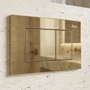 Cadru WC încastrat K011A-Q Rea cu buton J Gold - Img 8